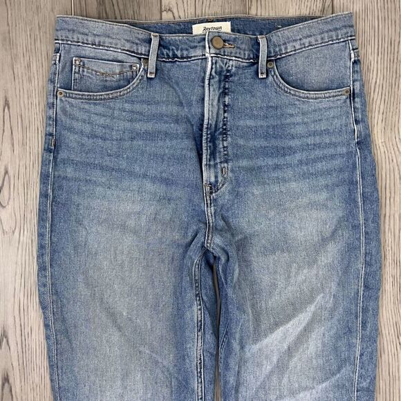 Revtown Women Size 33 Cotton High Rise Straight Leg Denim Ankle Jeans Casual - Picture 14 of 16